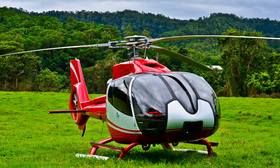 45分熱帯雨林とリーフヘリコプター遊覧飛行