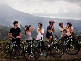バリ島でサイクリング