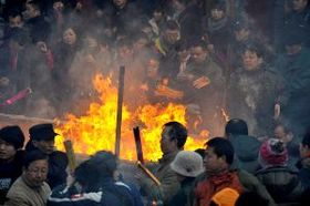 チベット・道教寺院へお参り（半日）