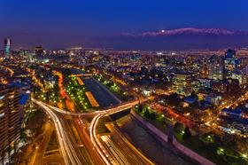 サンティアゴの夜景を楽しむ市内観光【3コースディナー付き】