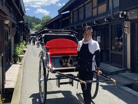 人力車でGo！高山ロマン観光【岐阜県高山市】