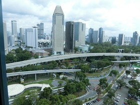 シンガポールフライヤーから見る絶景に感動