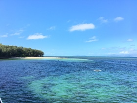 滞在時間は短くても美しい海を堪能！