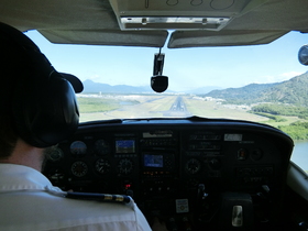 初めて乗るセスナ機