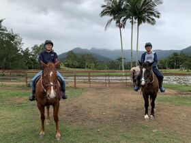 オーストラリアでの乗馬体験を満喫