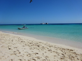 とても綺麗な海でした