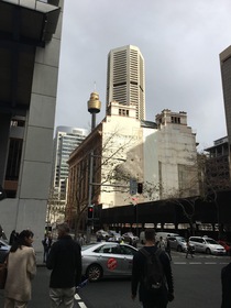 シドニー空港からシドニー市街へ