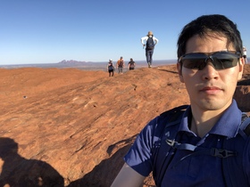 ウルル登山とその文化も知ることができました。