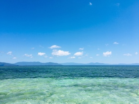 空からのグリーン島にも大満足