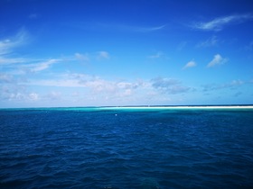 天気と風で全然違う海に！！