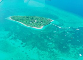 空からのグレートバリアリーフ最高！！