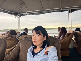 夕日は見られなかったけれど…。