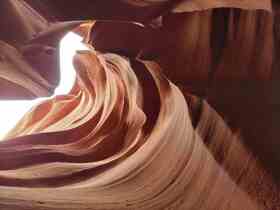 グランドキャニオンが霧で・・・