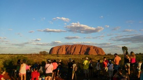 ウルル、カタジュタに感動!