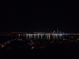 美しいオークランドの夜景☆