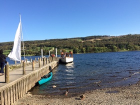 天気に恵まれました。