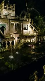 夜のライトアップ・パロネラパーク ～星に願いを～