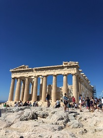念願のパルテノン神殿