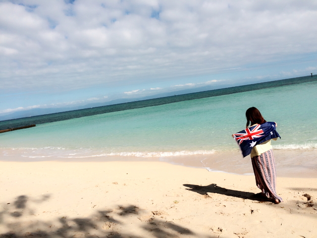 綺麗な海で大満足！！