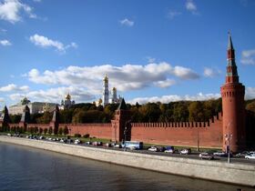 モスクワのクレムリンと赤の広場
