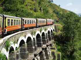 インドの山岳鉄道群