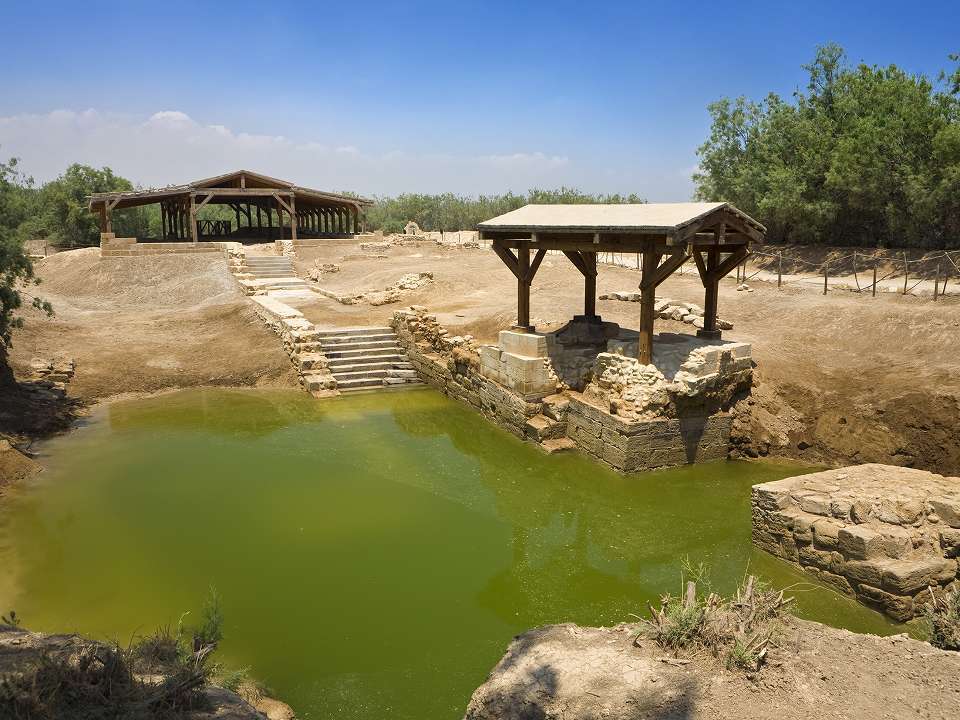 洗礼の地 - ヨルダン川対岸のベタニア（アル・マグタス）